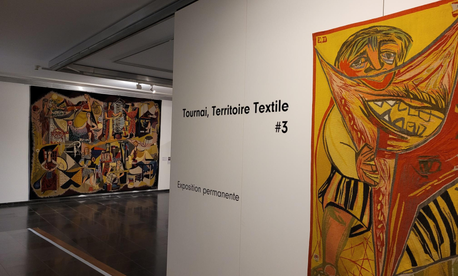 Exposition Tournai, territoire textile #3 – TAMAT