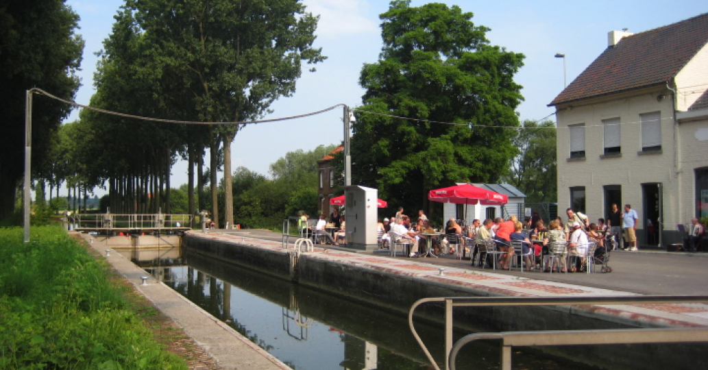 Balade en vélo au canal de l'Espierres